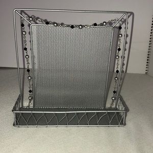 Earring Tree with basket in front